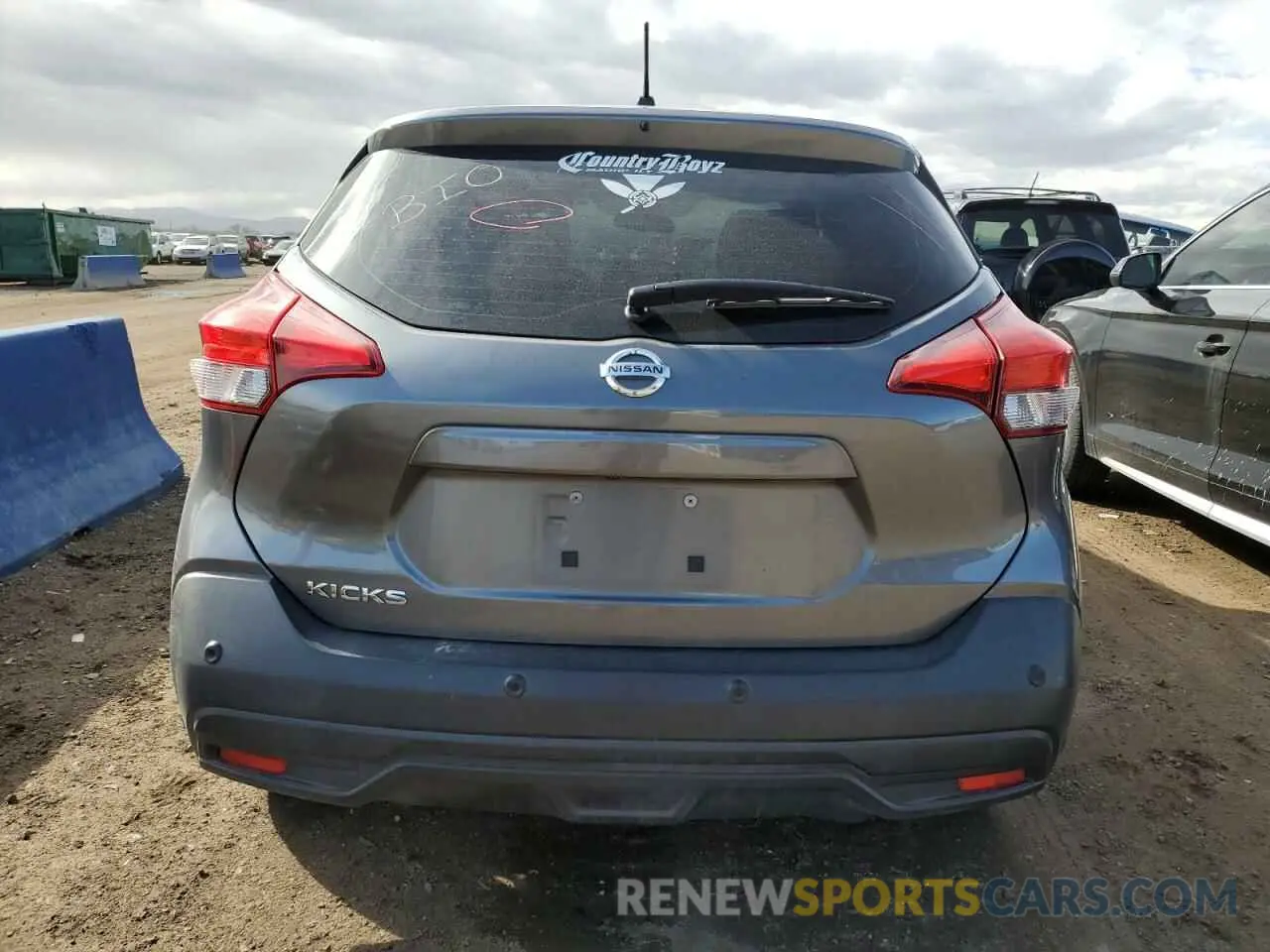 6 fotografías del automóvil dañado 3N1CP5BV5LL542476 NISSAN KICKS 2020