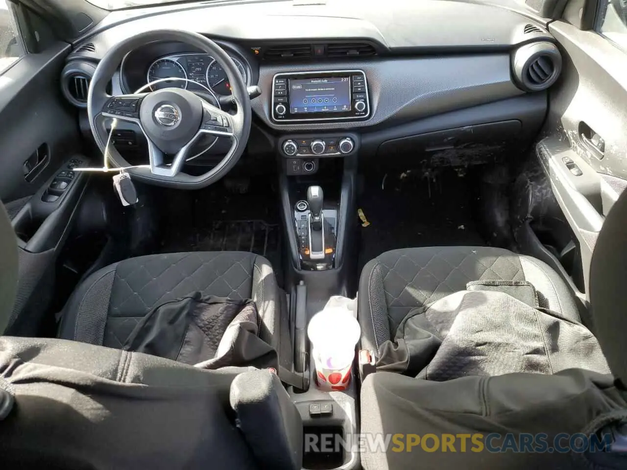 8 fotografías del automóvil dañado 3N1CP5BV5LL542476 NISSAN KICKS 2020