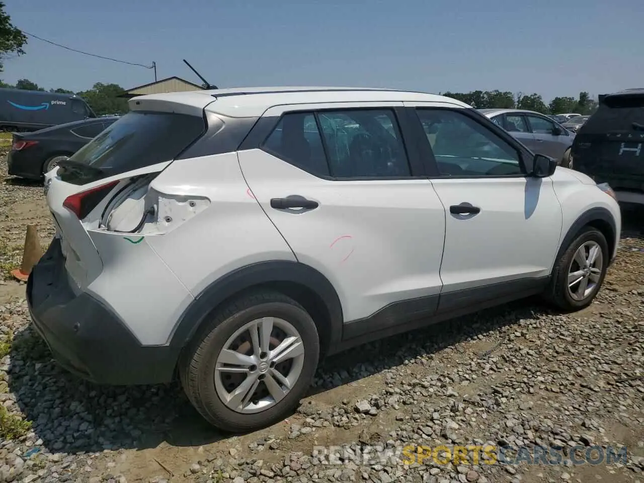 3 fotografías del automóvil dañado 3N1CP5BV7LL536033 NISSAN KICKS 2020