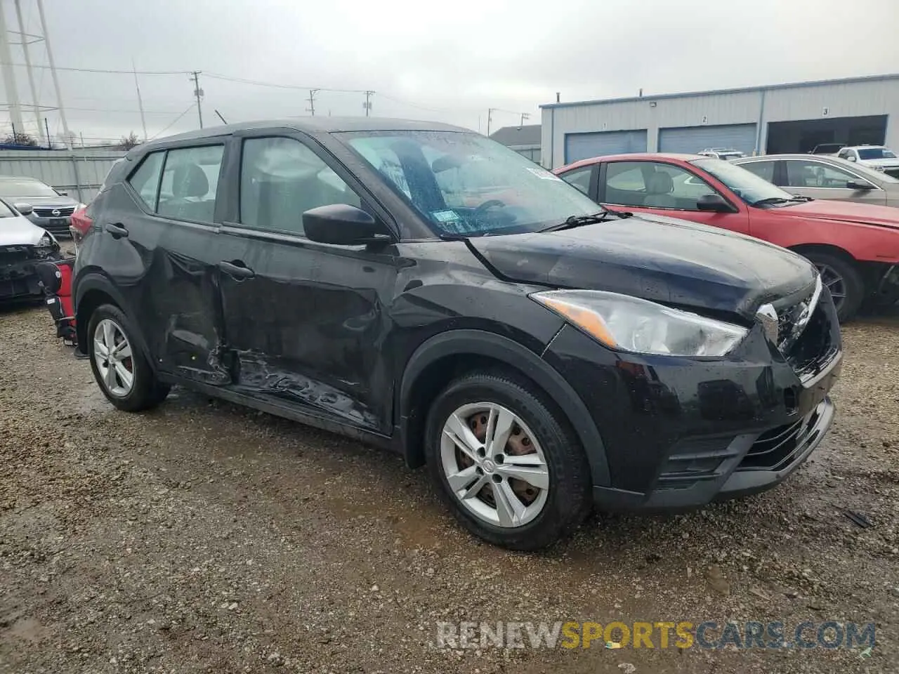 4 fotografías del automóvil dañado 3N1CP5BVXLL501714 NISSAN KICKS 2020
