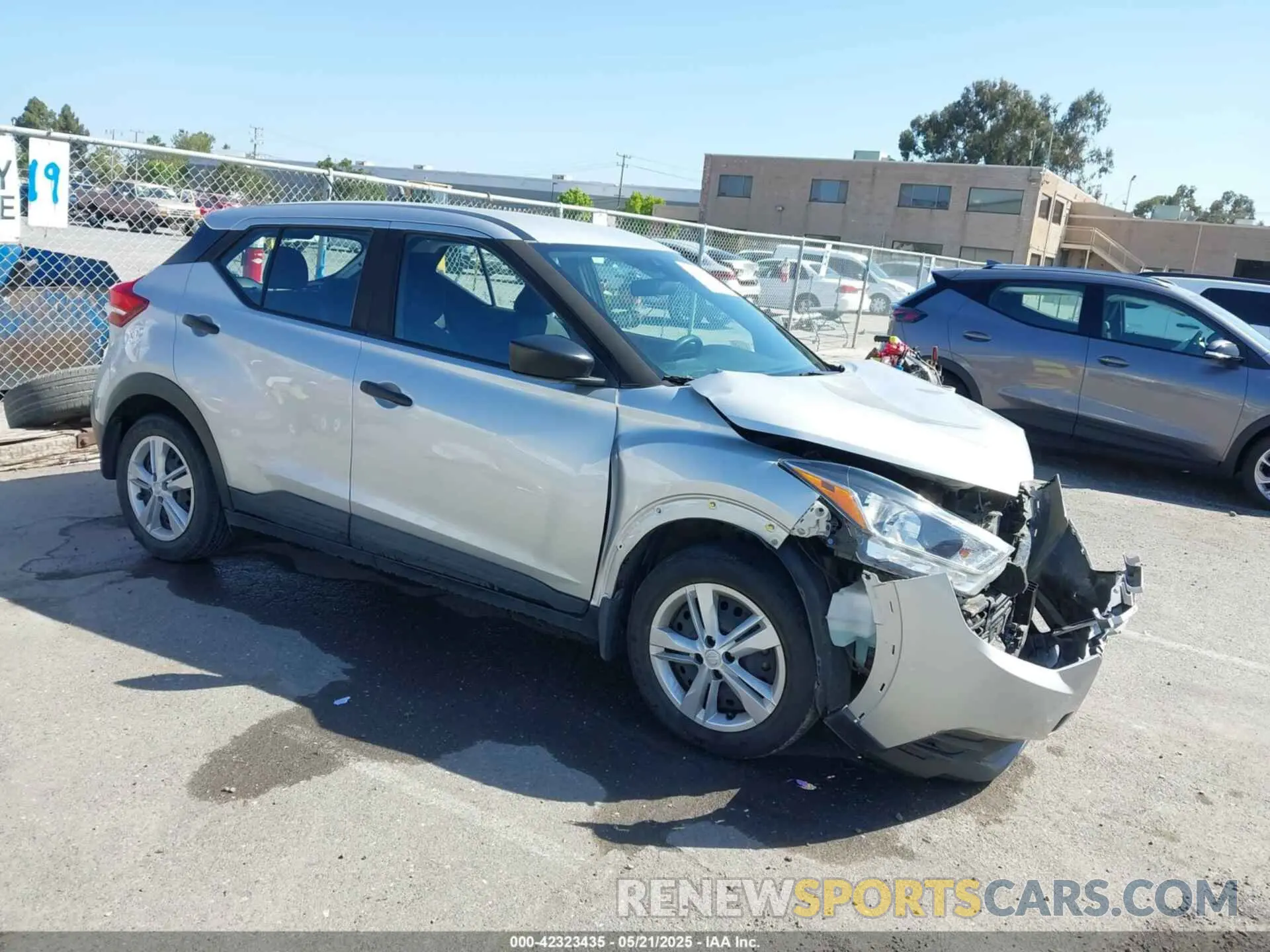 1 fotografías del automóvil dañado 3N1CP5BVXLL510039 NISSAN KICKS 2020