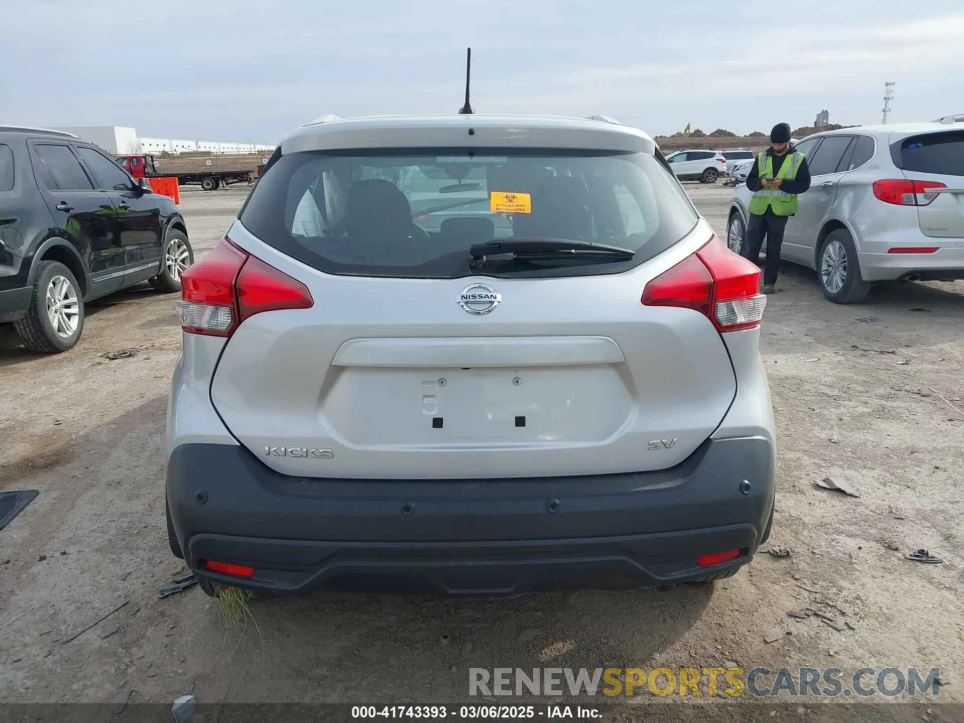 15 fotografías del automóvil dañado 3N1CP5CV1LL506511 NISSAN KICKS 2020