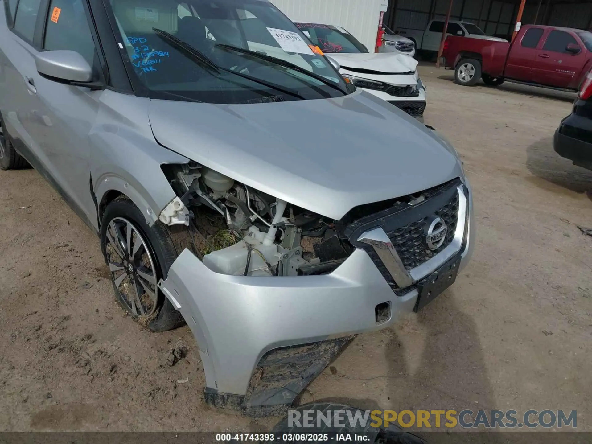 6 fotografías del automóvil dañado 3N1CP5CV1LL506511 NISSAN KICKS 2020