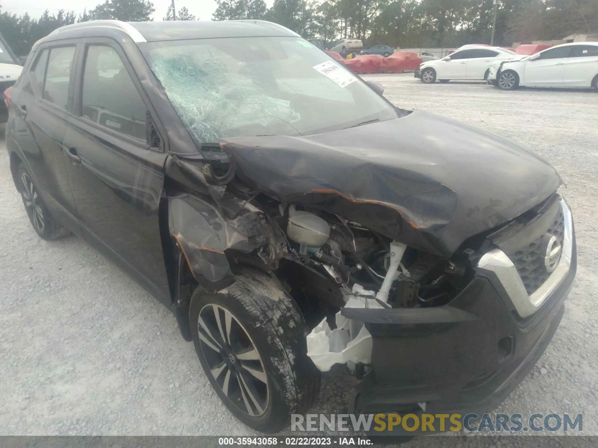 6 fotografías del automóvil dañado 3N1CP5CV1LL532882 NISSAN KICKS 2020