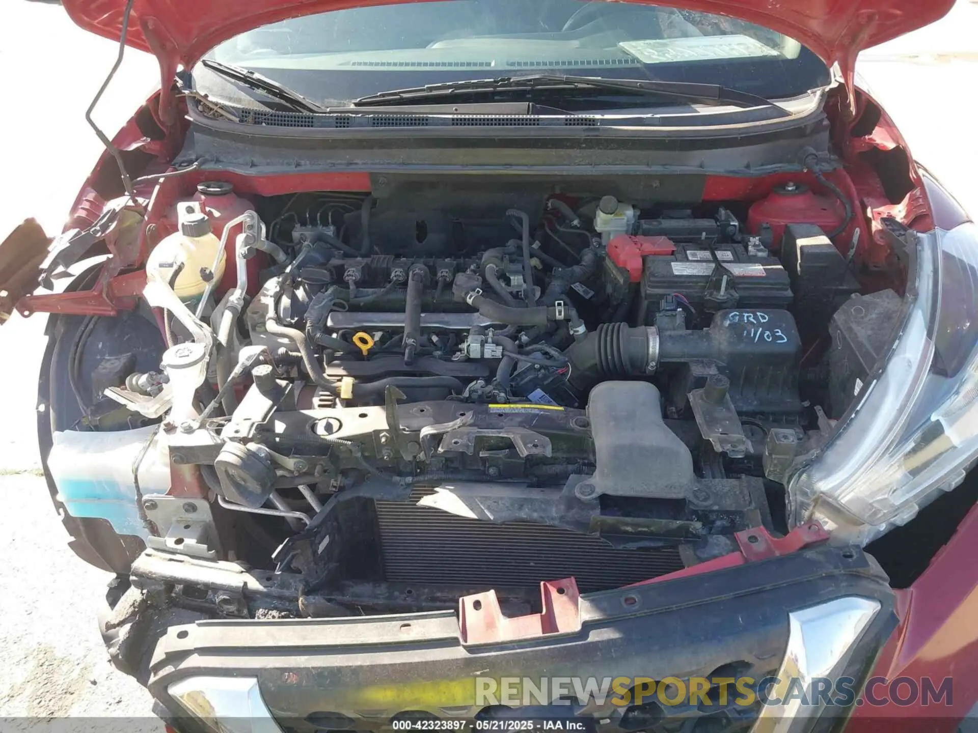 10 fotografías del automóvil dañado 3N1CP5CV3LL494216 NISSAN KICKS 2020