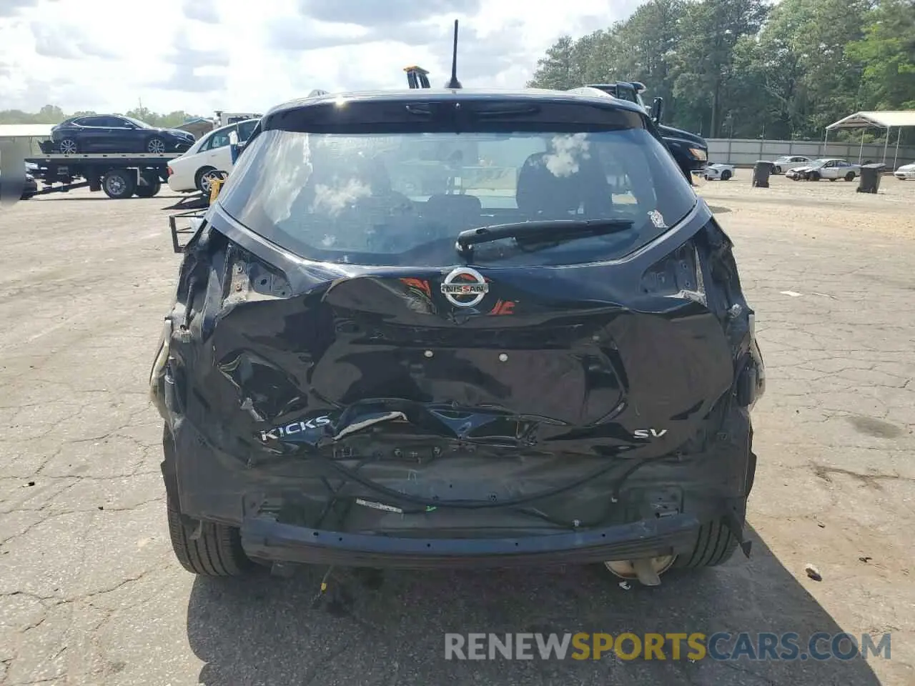 6 fotografías del automóvil dañado 3N1CP5CV4LL505613 NISSAN KICKS 2020
