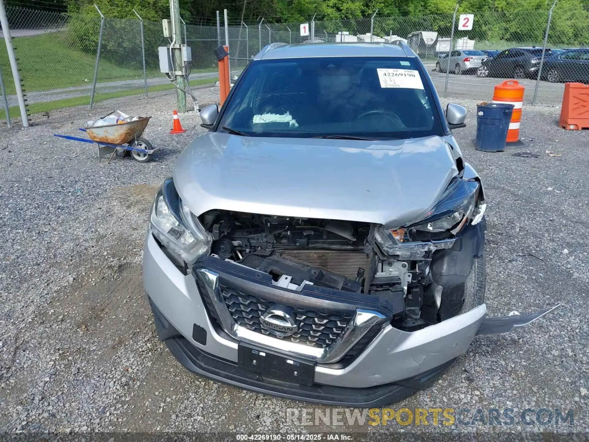 6 fotografías del automóvil dañado 3N1CP5CV4LL507278 NISSAN KICKS 2020