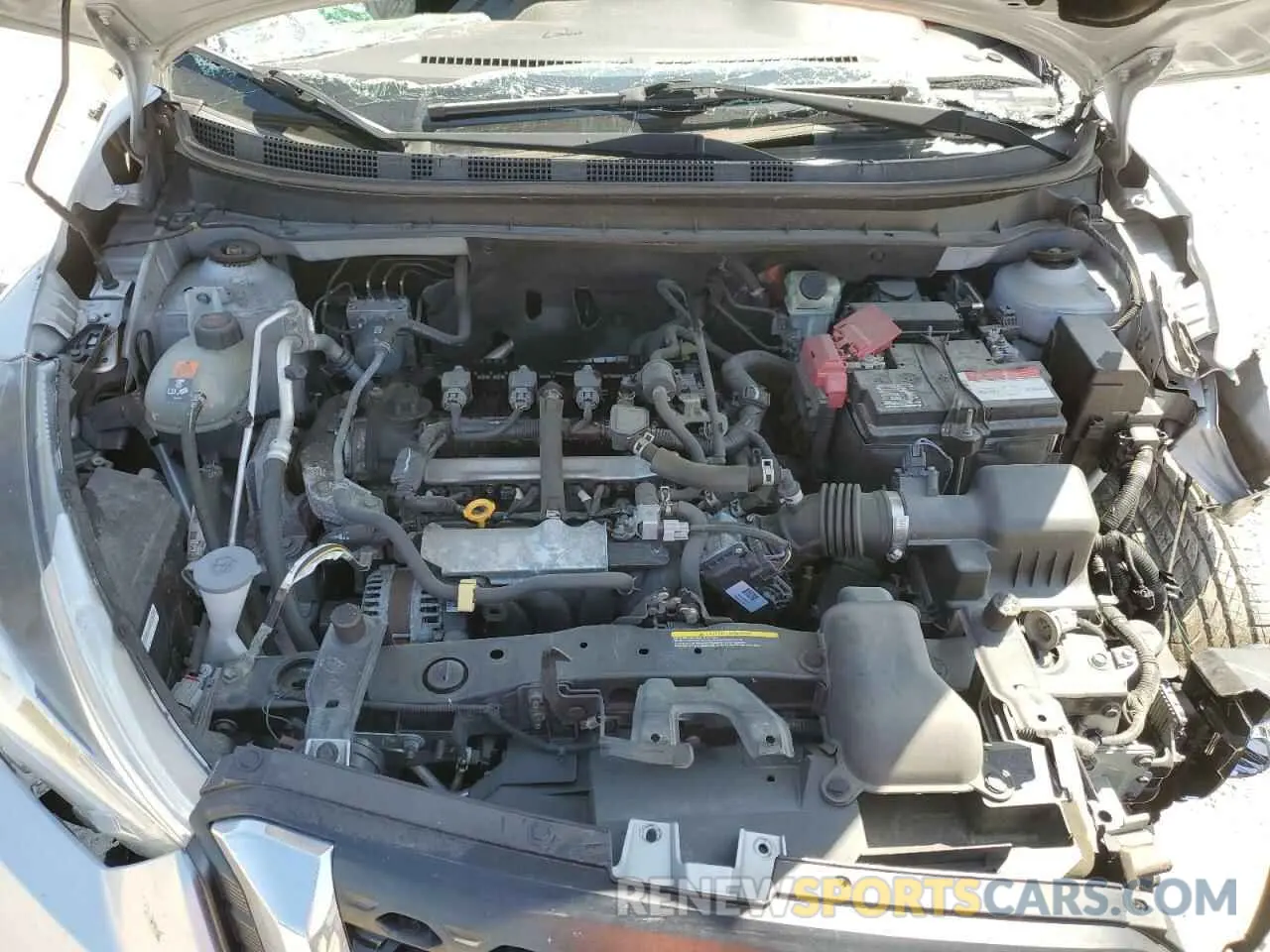 13 fotografías del automóvil dañado 3N1CP5CV4LL521083 NISSAN KICKS 2020