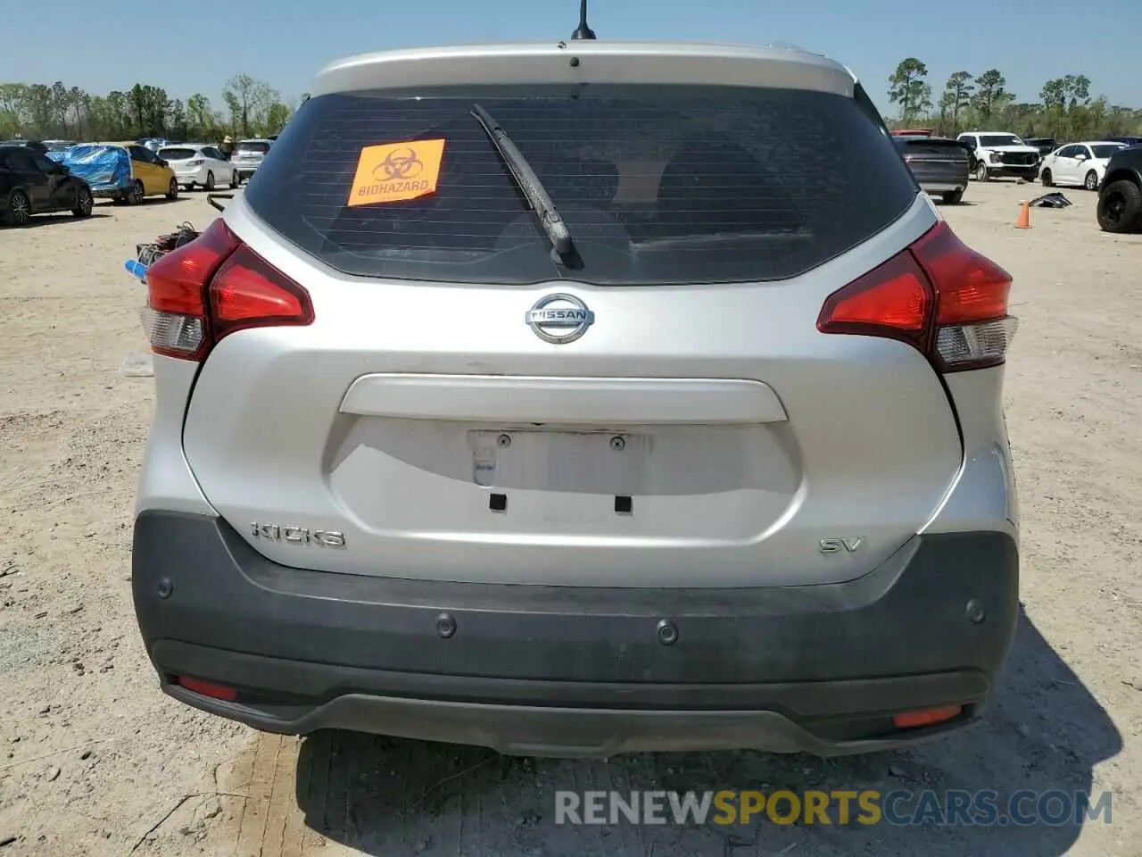 6 fotografías del automóvil dañado 3N1CP5CV4LL521083 NISSAN KICKS 2020