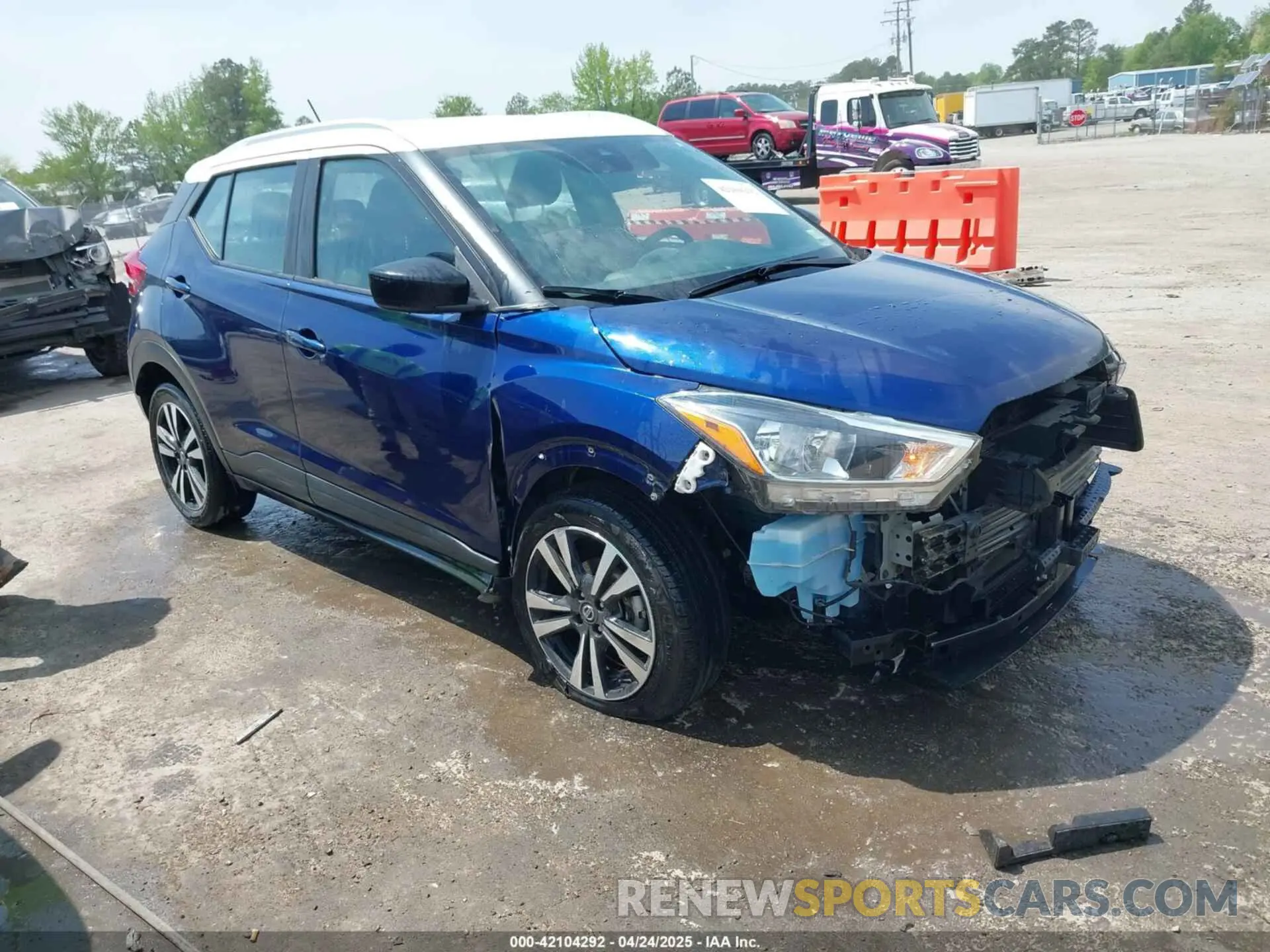 1 fotografías del automóvil dañado 3N1CP5CV4LL528955 NISSAN KICKS 2020