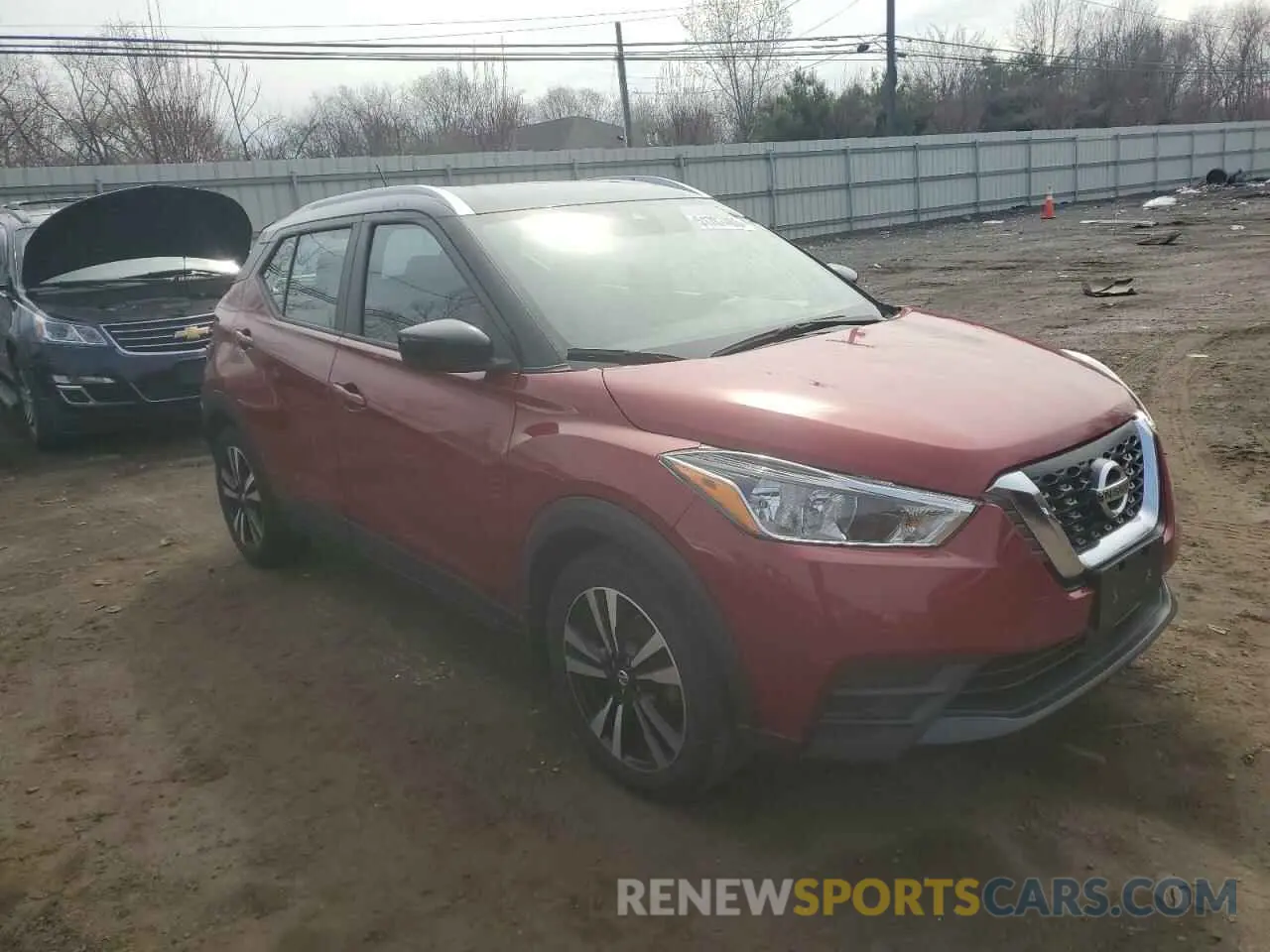 4 fotografías del automóvil dañado 3N1CP5CV4LL538997 NISSAN KICKS 2020