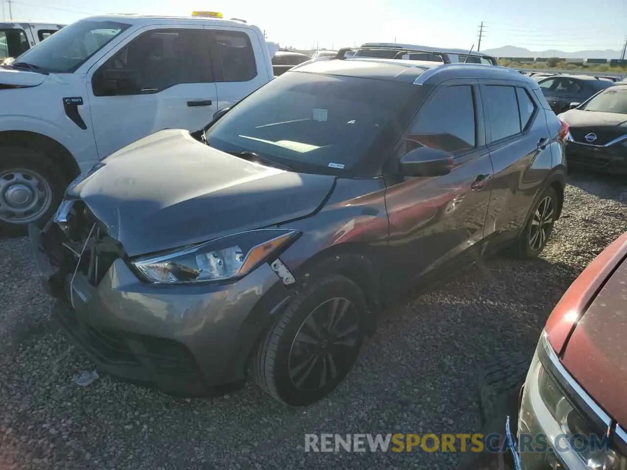 1 fotografías del automóvil dañado 3N1CP5CV5LL487252 NISSAN KICKS 2020