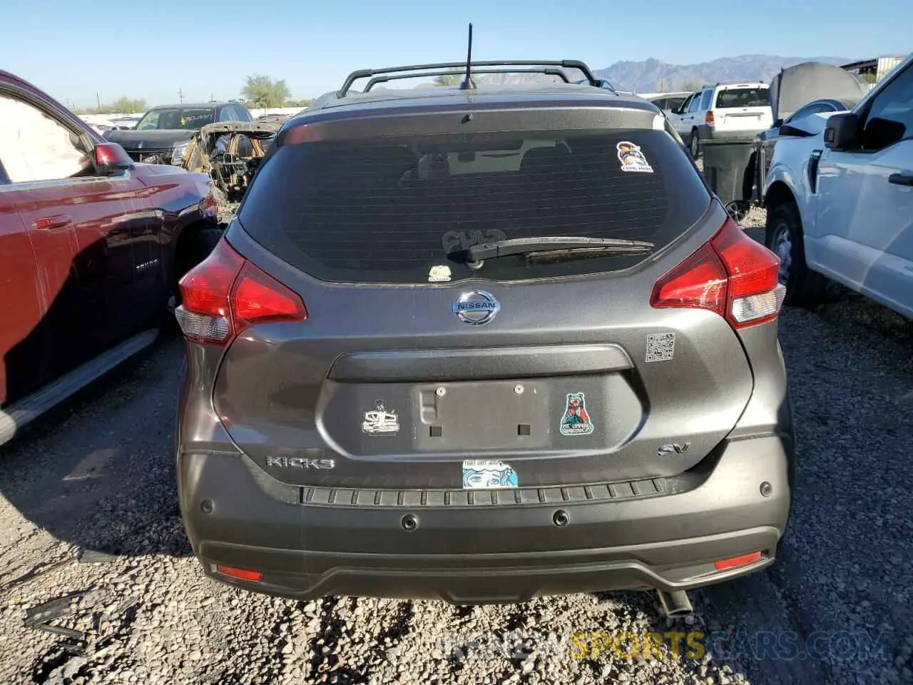 6 fotografías del automóvil dañado 3N1CP5CV5LL487252 NISSAN KICKS 2020