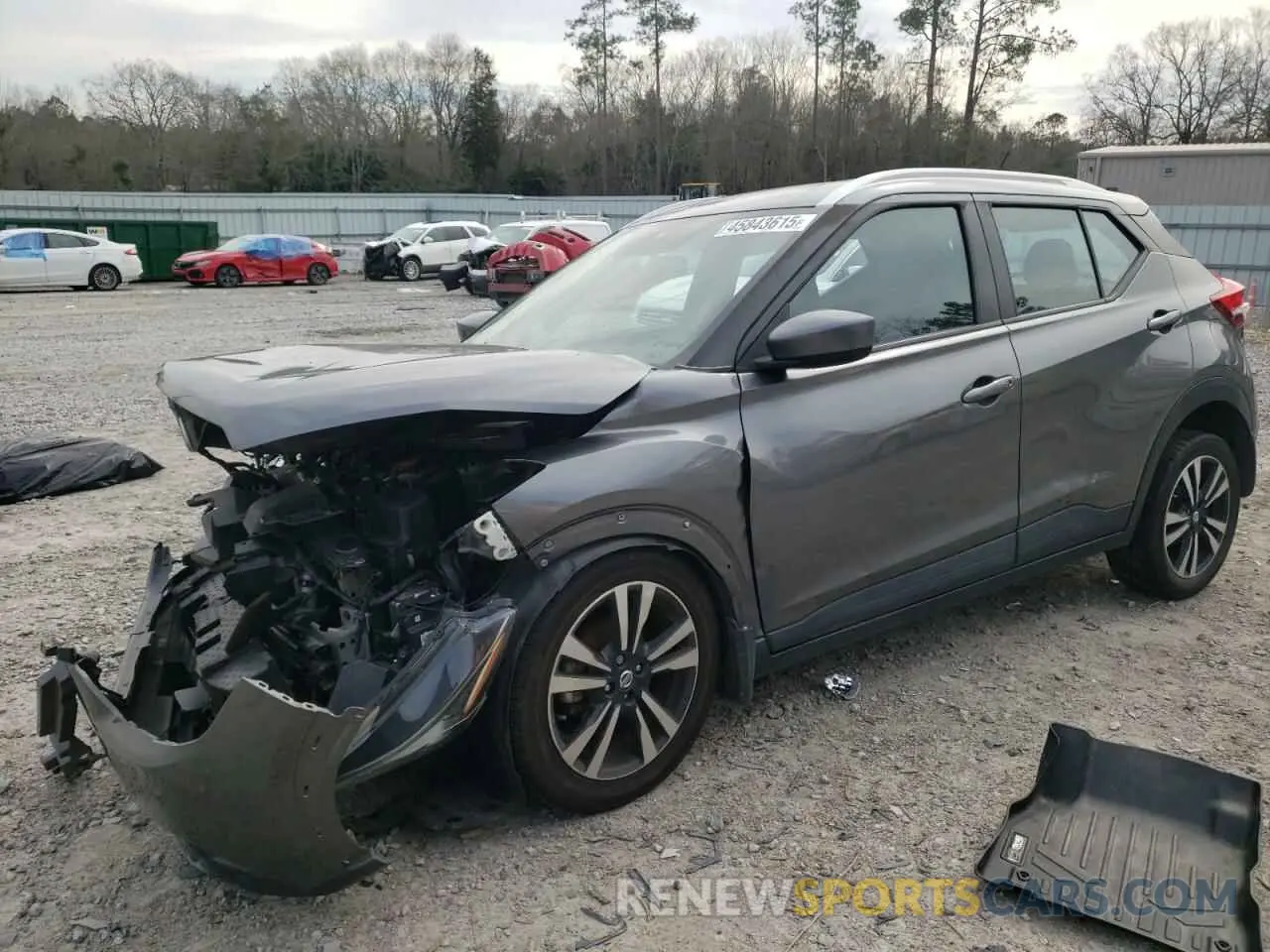 1 fotografías del automóvil dañado 3N1CP5CV5LL520704 NISSAN KICKS 2020