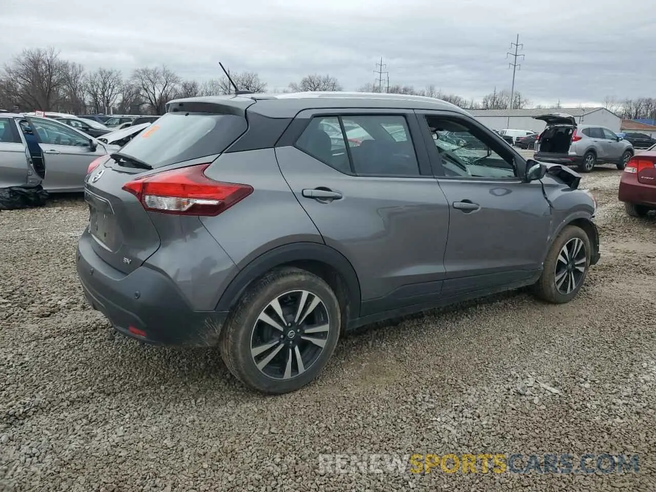 3 fotografías del automóvil dañado 3N1CP5CV8LL517537 NISSAN KICKS 2020