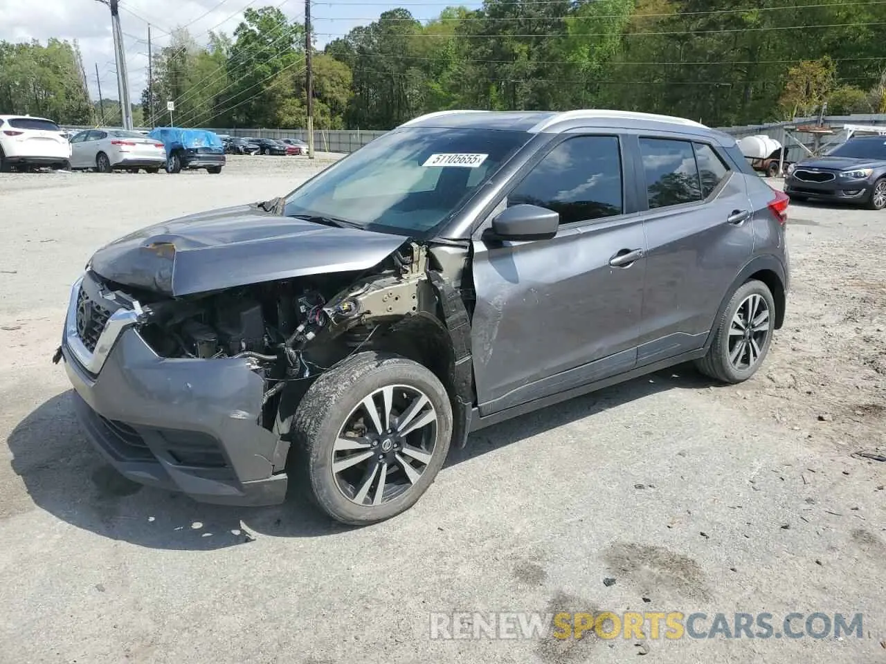 1 fotografías del automóvil dañado 3N1CP5CV8LL539912 NISSAN KICKS 2020