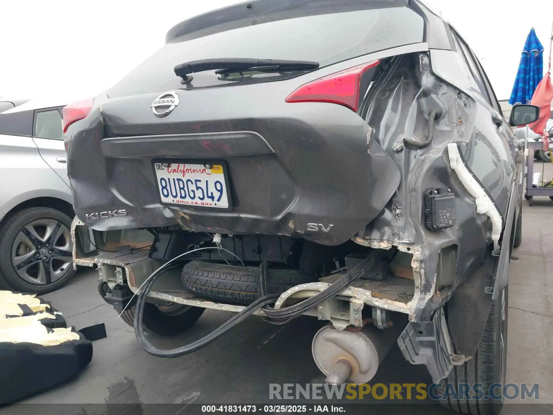6 fotografías del automóvil dañado 3N1CP5CV8LL565765 NISSAN KICKS 2020
