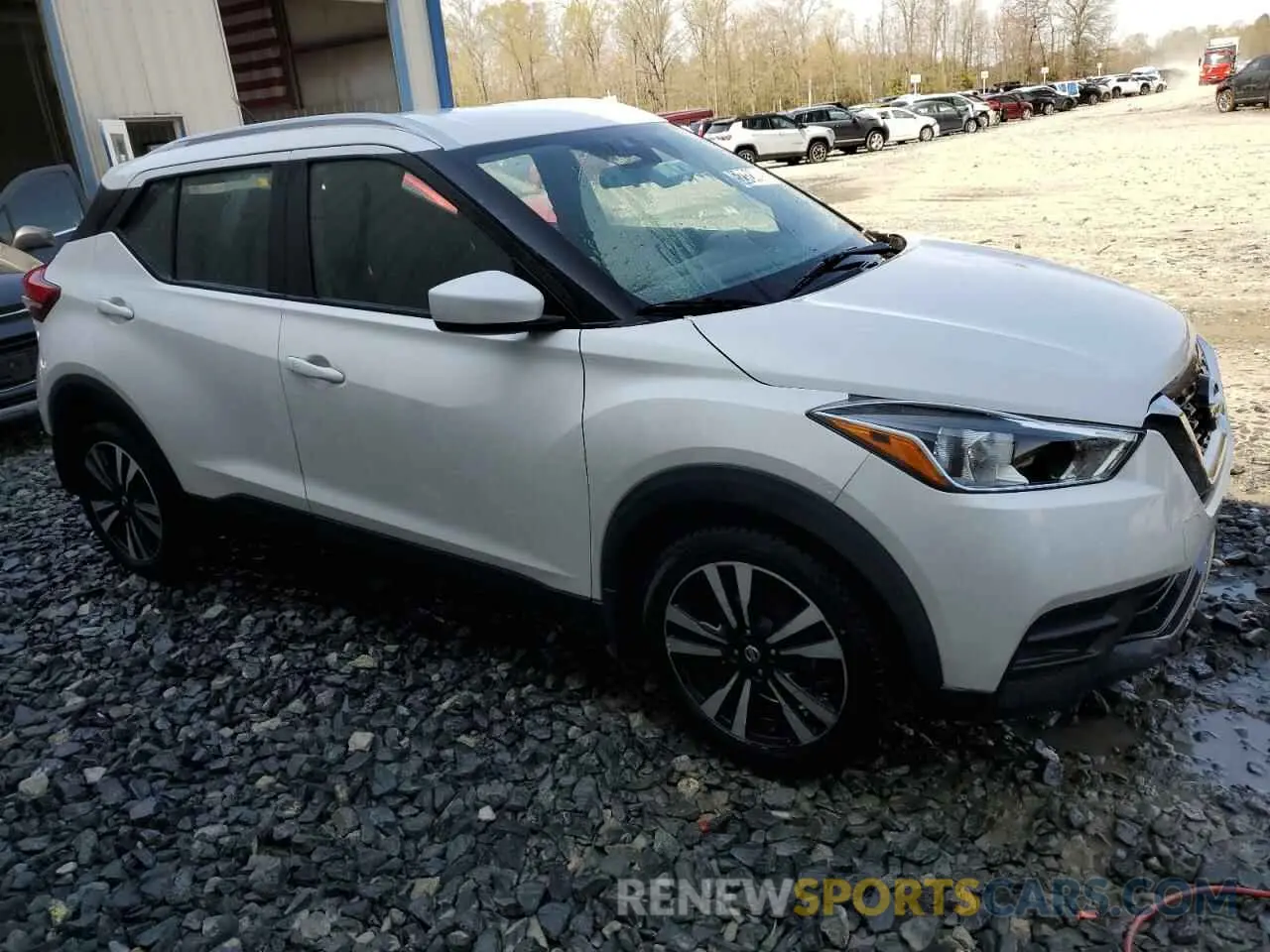 4 fotografías del automóvil dañado 3N1CP5CVXLL551494 NISSAN KICKS 2020