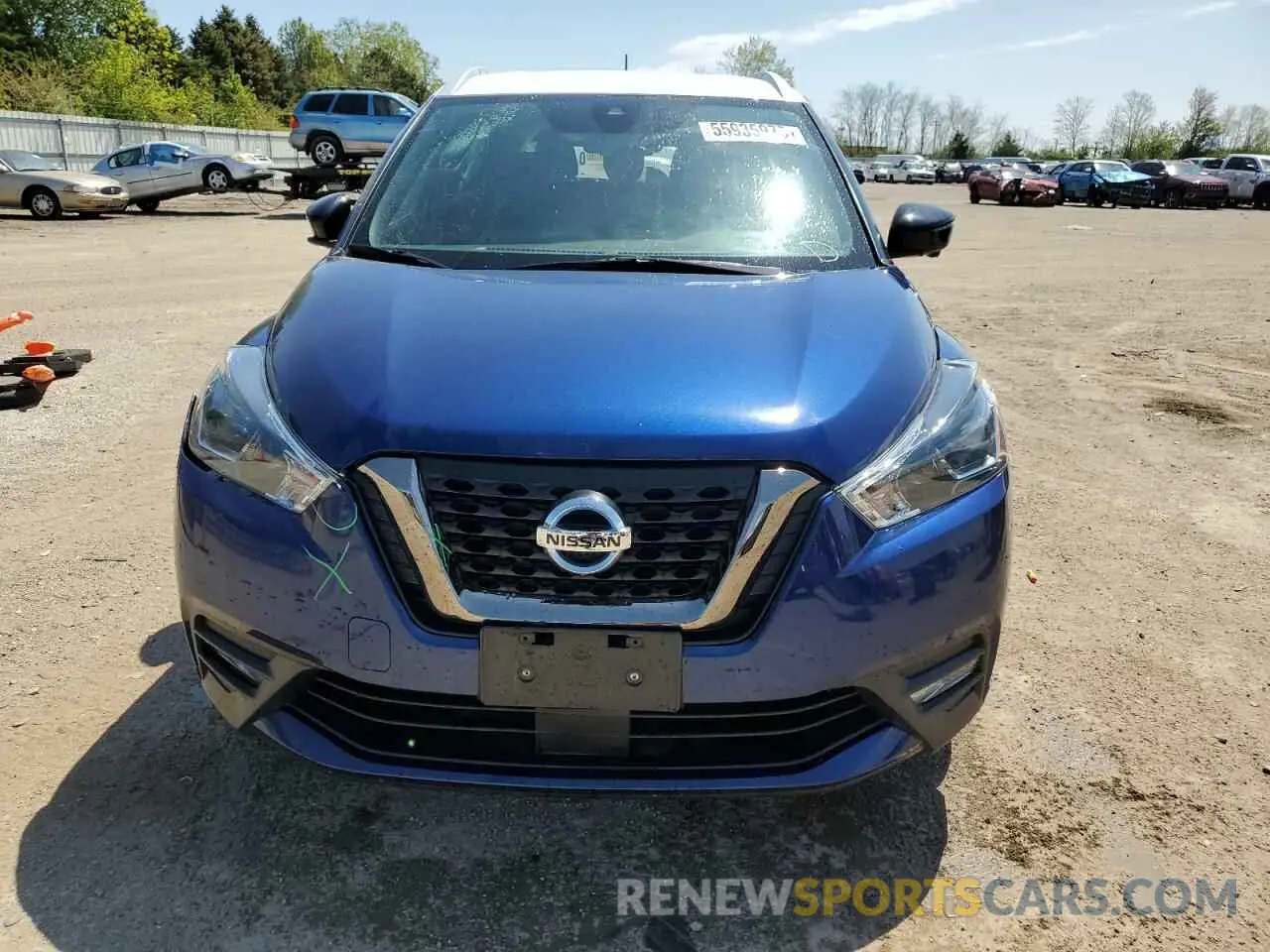 5 fotografías del automóvil dañado 3N1CP5DV2LL483755 NISSAN KICKS 2020