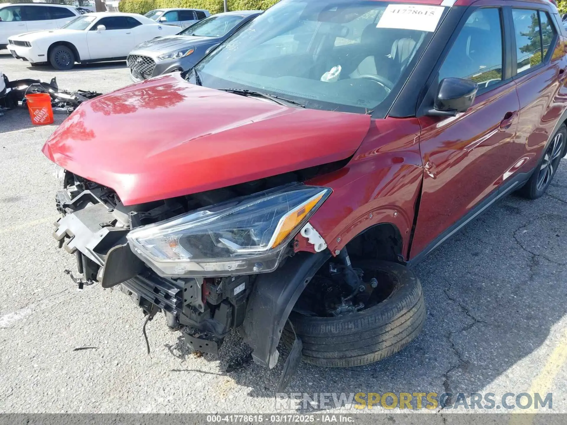 6 fotografías del automóvil dañado 3N1CP5DV5LL536903 NISSAN KICKS 2020