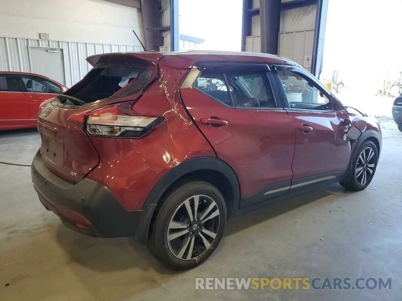 3 fotografías del automóvil dañado 3N1CP5DV7LL500646 NISSAN KICKS 2020
