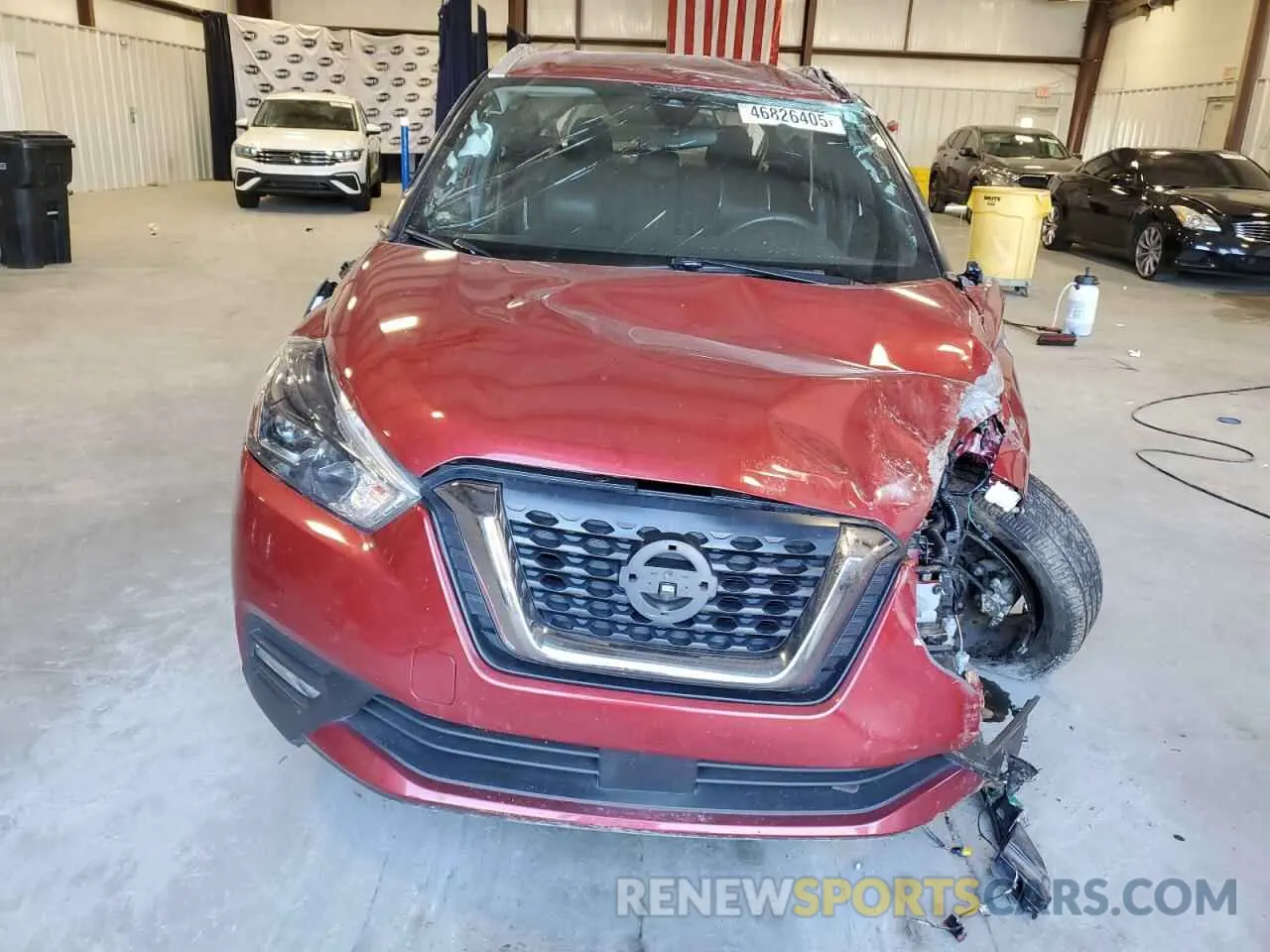 5 fotografías del automóvil dañado 3N1CP5DV7LL500646 NISSAN KICKS 2020