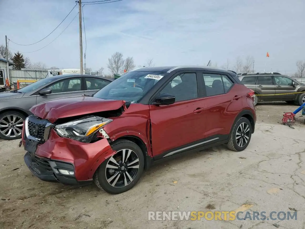1 fotografías del automóvil dañado 3N1CP5DV9LL491223 NISSAN KICKS 2020