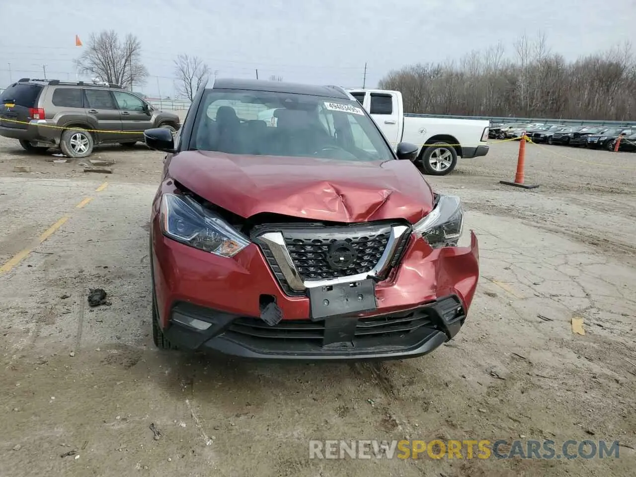 5 fotografías del automóvil dañado 3N1CP5DV9LL491223 NISSAN KICKS 2020