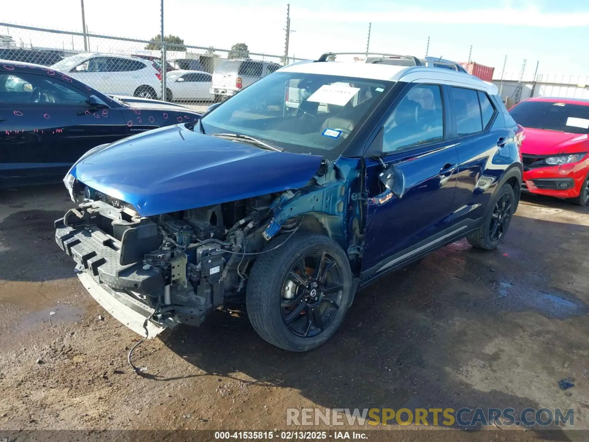 2 fotografías del automóvil dañado 3N1CP5DV9LL547922 NISSAN KICKS 2020