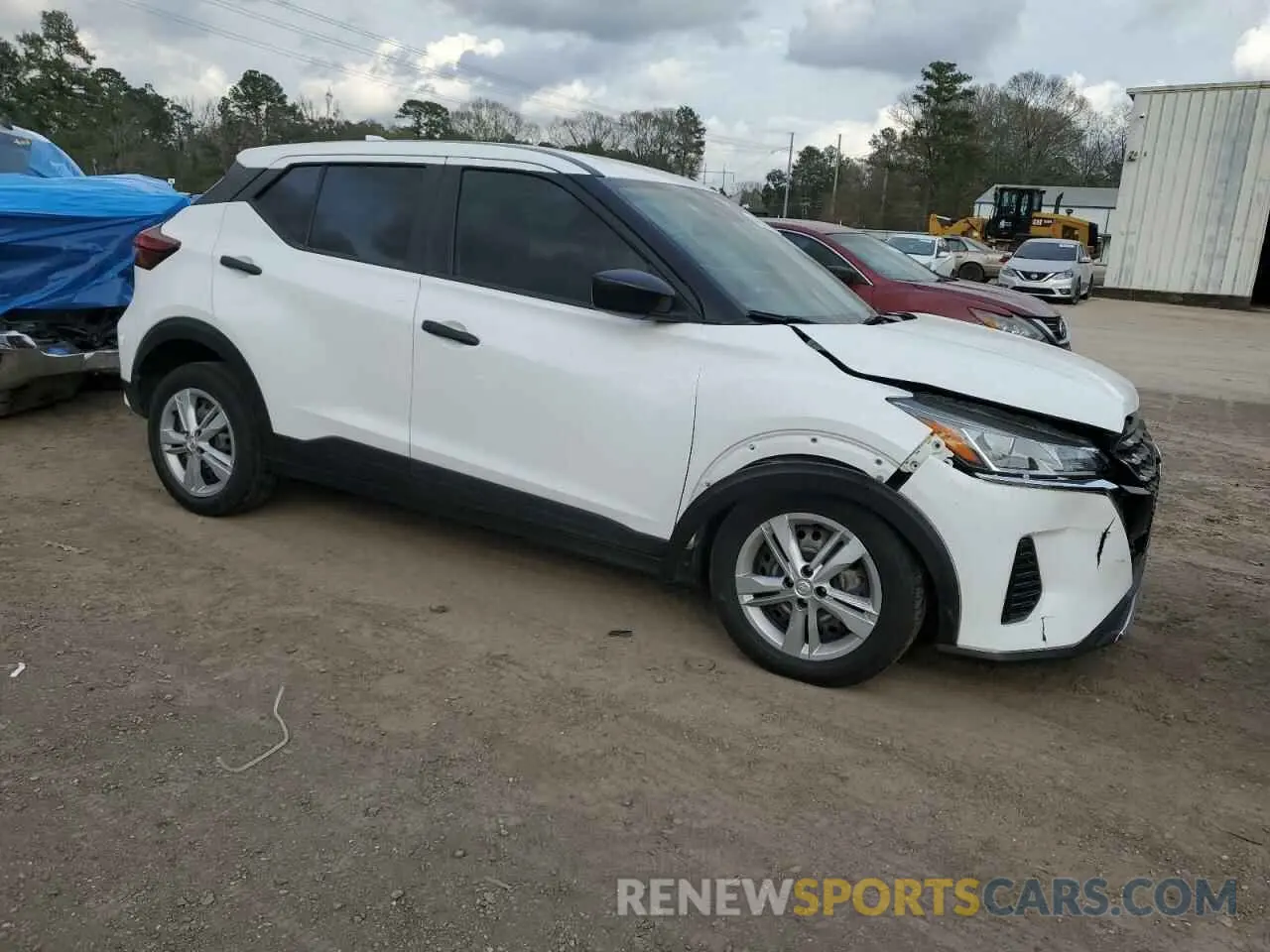 4 fotografías del automóvil dañado 3N1CP5BV0ML473178 NISSAN KICKS 2021