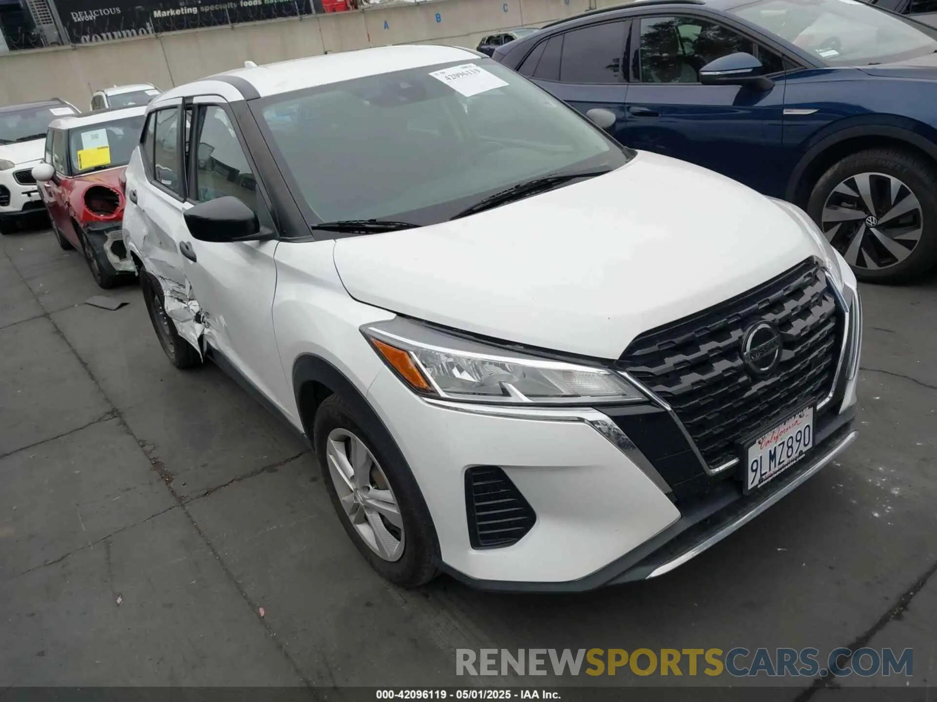 1 fotografías del automóvil dañado 3N1CP5BV0ML481300 NISSAN KICKS 2021