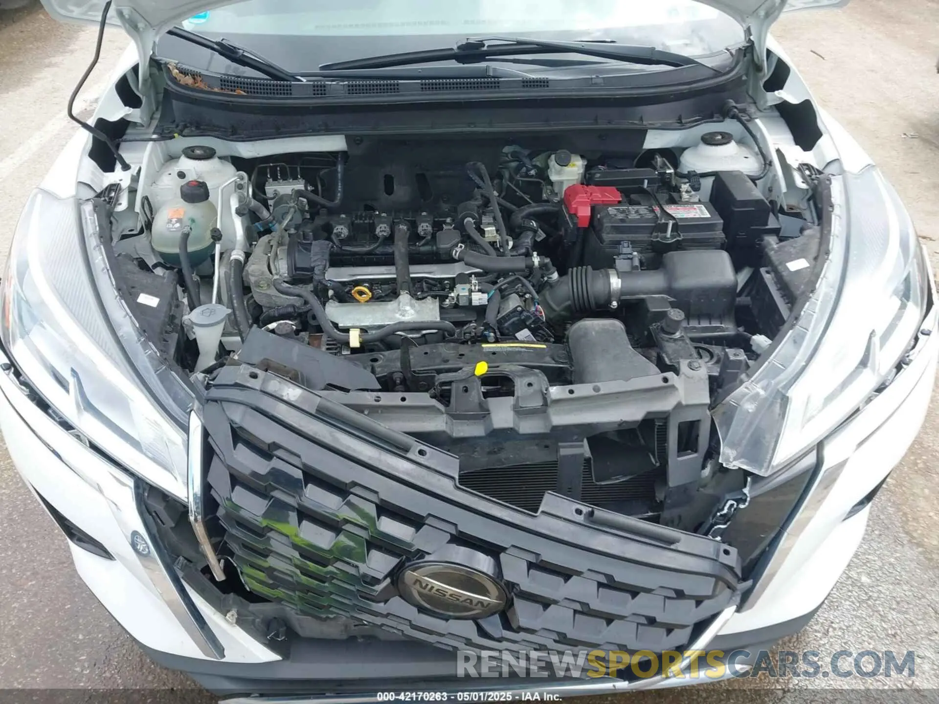 10 fotografías del automóvil dañado 3N1CP5BV0ML524517 NISSAN KICKS 2021