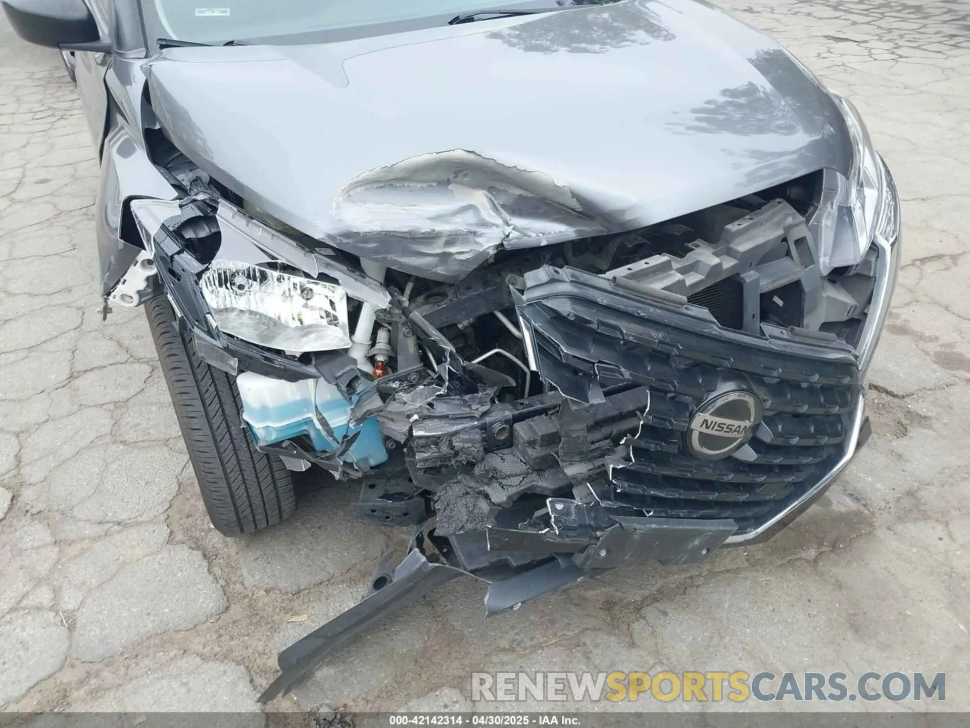 17 fotografías del automóvil dañado 3N1CP5BV1ML466062 NISSAN KICKS 2021