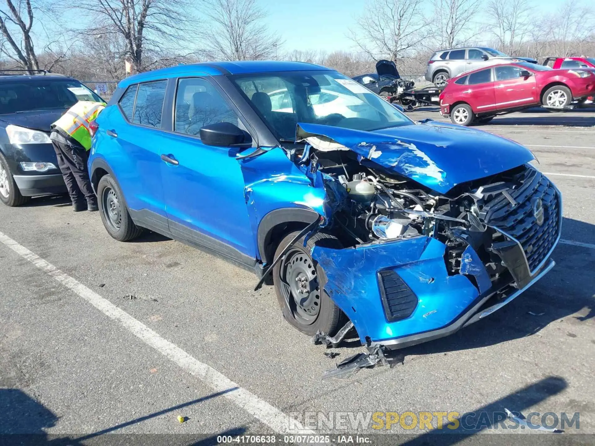 1 fotografías del automóvil dañado 3N1CP5BV1ML505393 NISSAN KICKS 2021