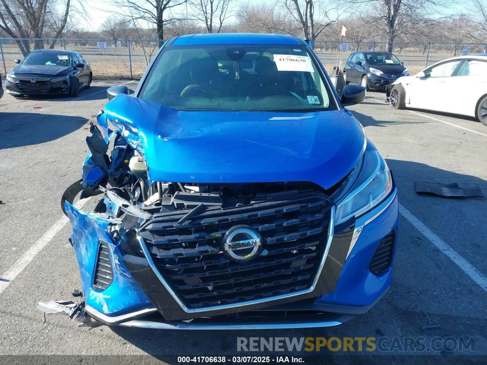 12 fotografías del automóvil dañado 3N1CP5BV1ML505393 NISSAN KICKS 2021
