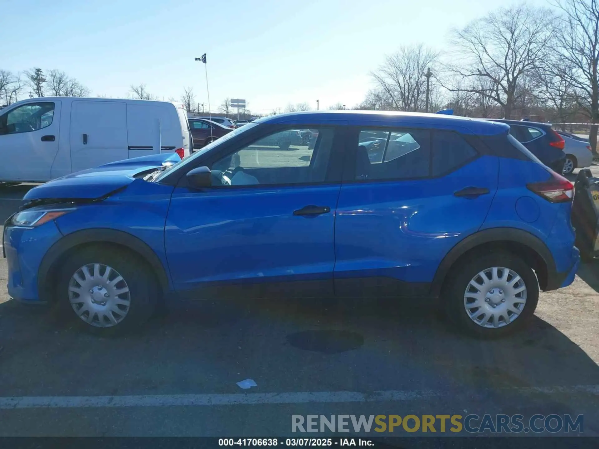 14 fotografías del automóvil dañado 3N1CP5BV1ML505393 NISSAN KICKS 2021