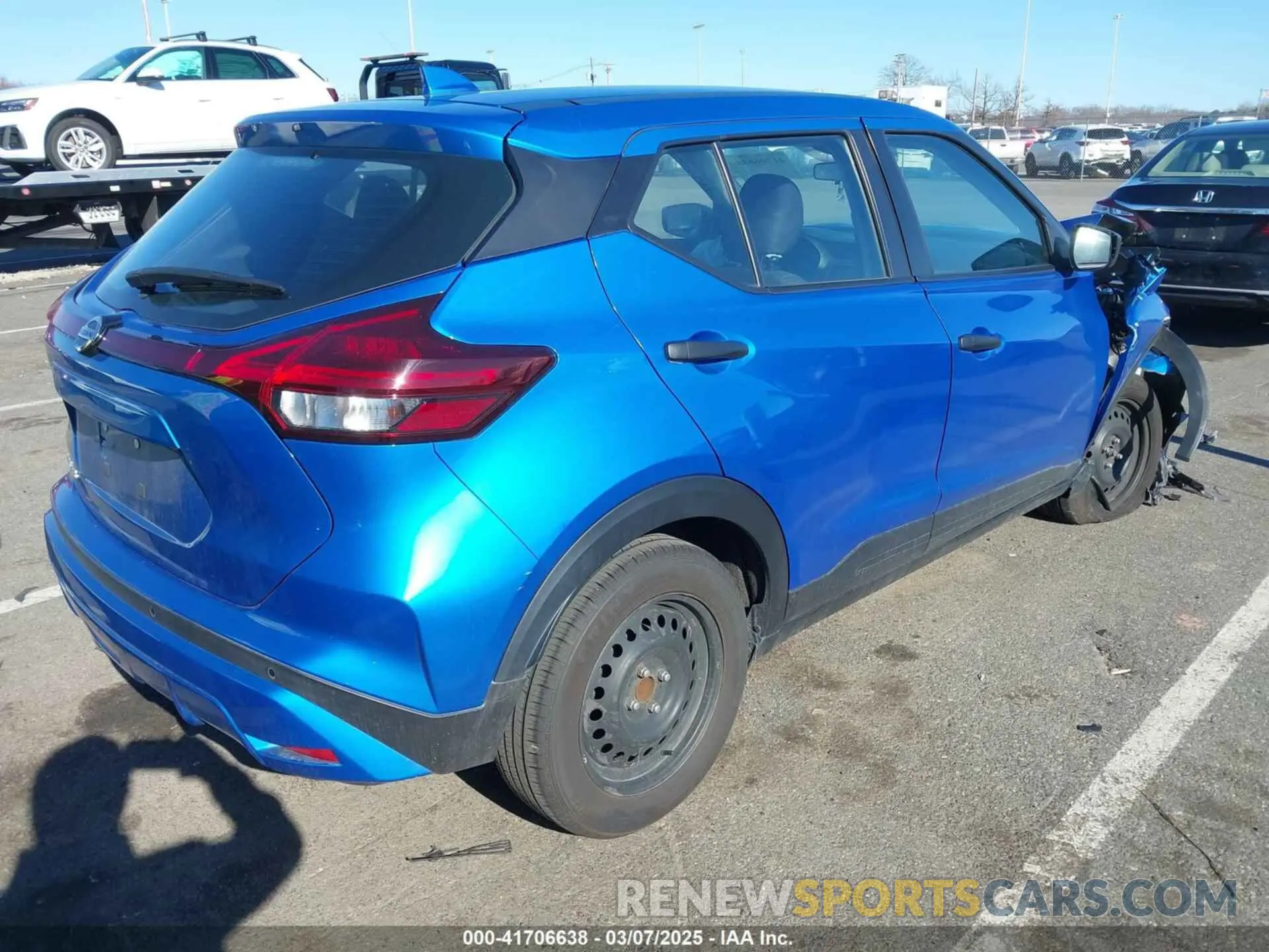 4 fotografías del automóvil dañado 3N1CP5BV1ML505393 NISSAN KICKS 2021