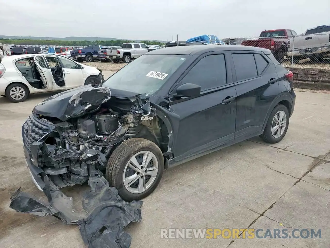1 fotografías del automóvil dañado 3N1CP5BV1ML533601 NISSAN KICKS 2021