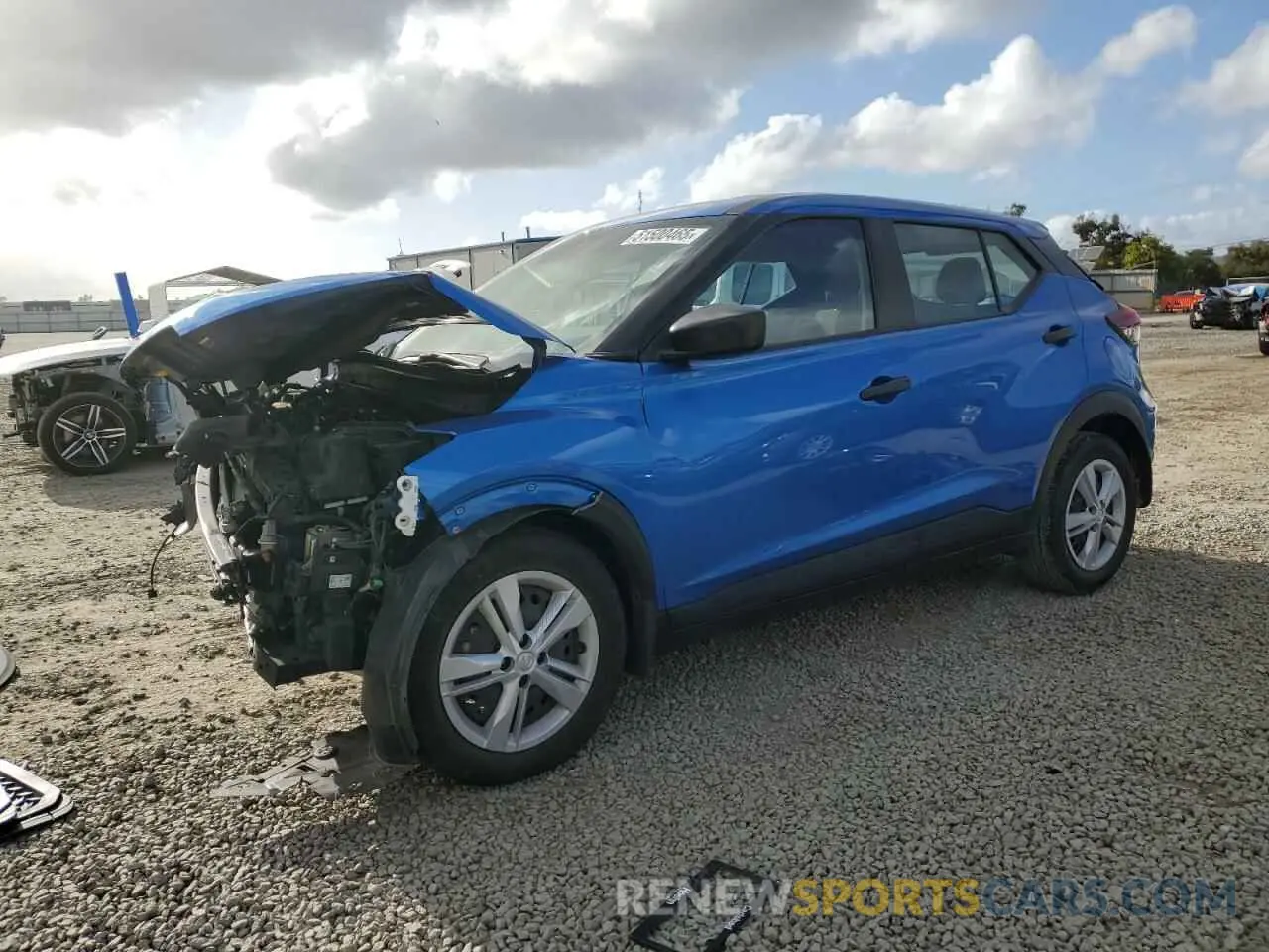 1 fotografías del automóvil dañado 3N1CP5BV1ML554433 NISSAN KICKS 2021
