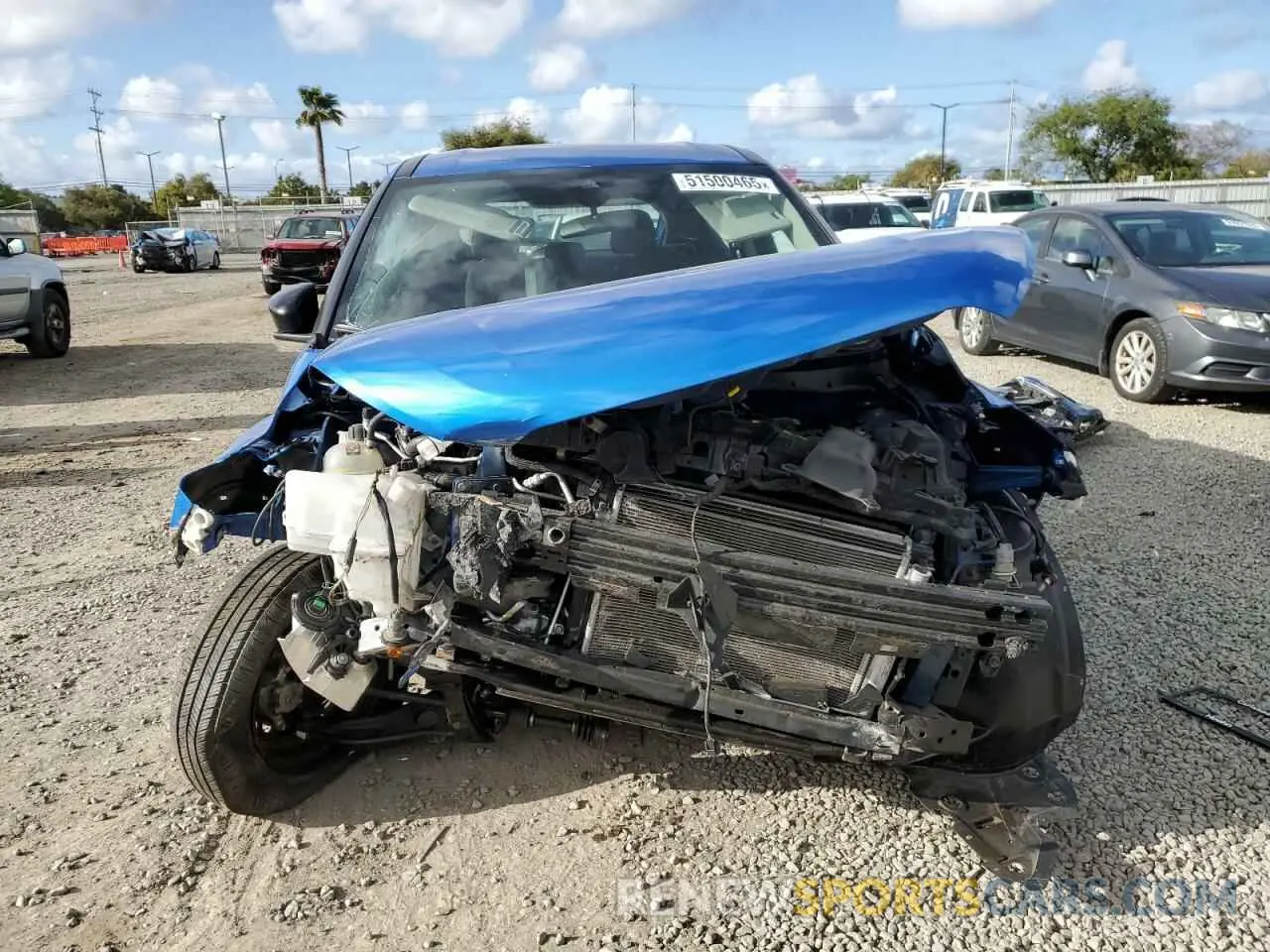 5 fotografías del automóvil dañado 3N1CP5BV1ML554433 NISSAN KICKS 2021
