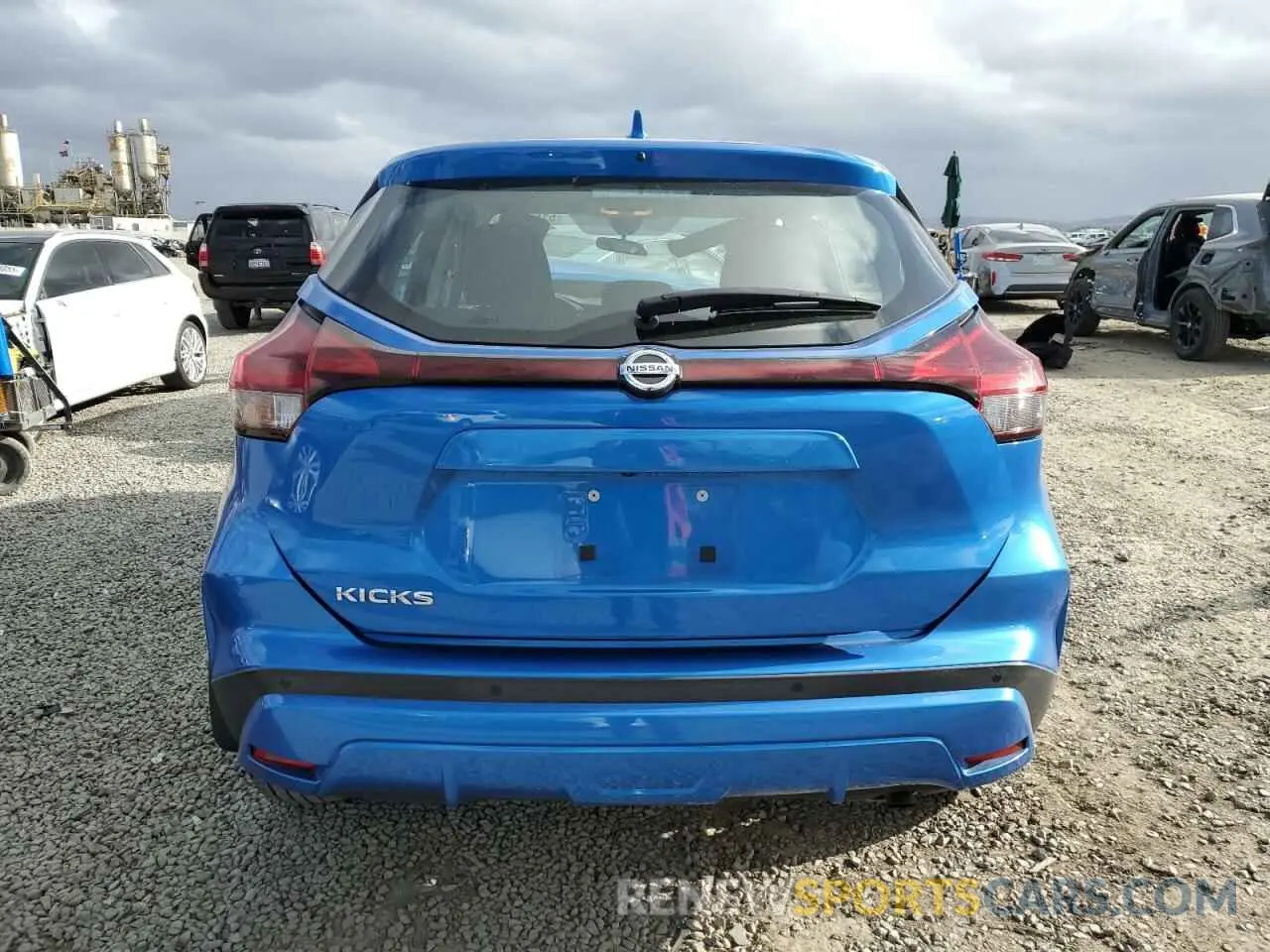 6 fotografías del automóvil dañado 3N1CP5BV1ML554433 NISSAN KICKS 2021