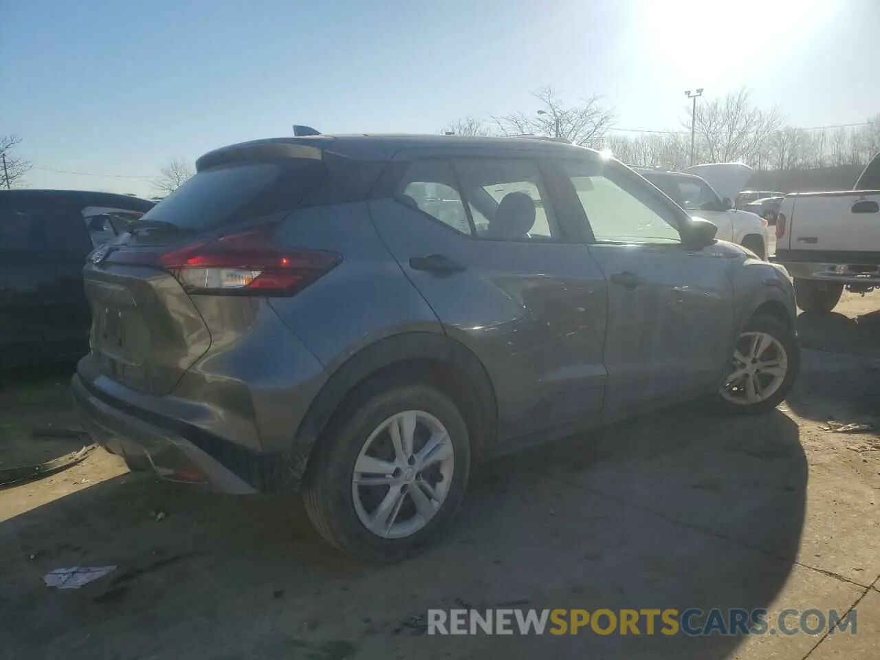 3 fotografías del automóvil dañado 3N1CP5BV2ML469181 NISSAN KICKS 2021