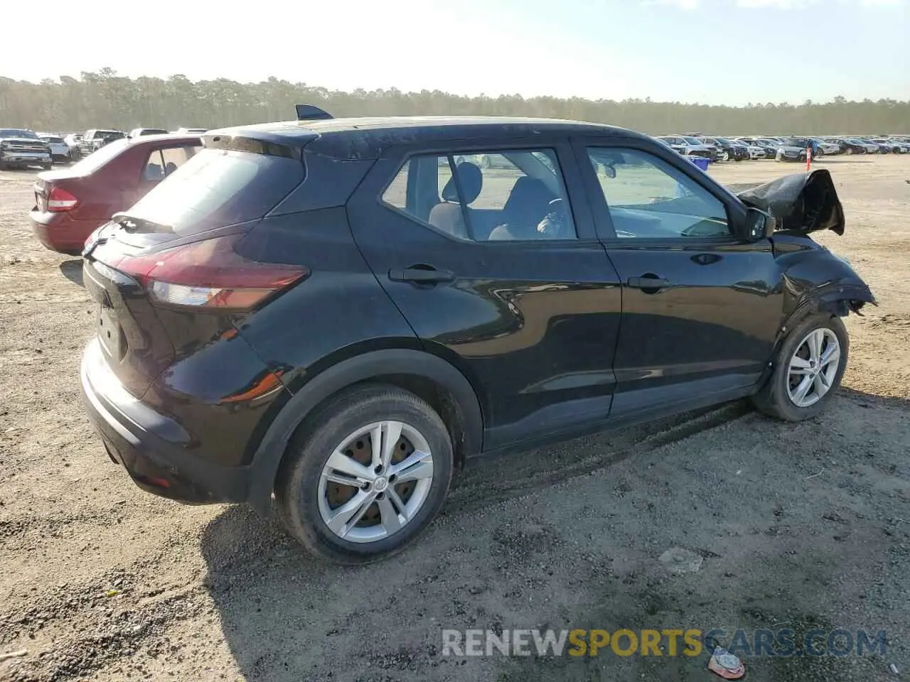 3 fotografías del automóvil dañado 3N1CP5BV2ML471898 NISSAN KICKS 2021