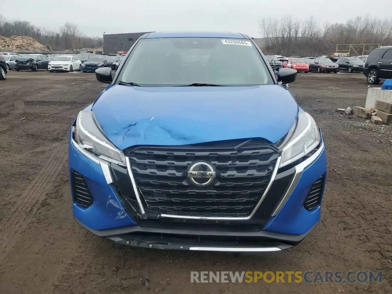 5 fotografías del automóvil dañado 3N1CP5BV2ML481153 NISSAN KICKS 2021