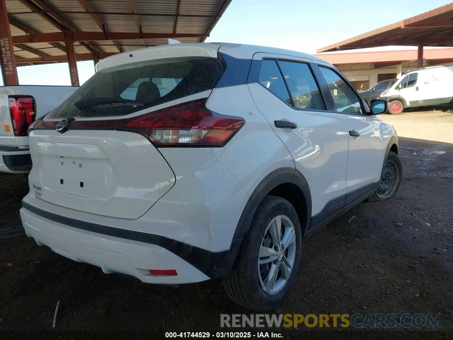 4 fotografías del automóvil dañado 3N1CP5BV2ML504365 NISSAN KICKS 2021