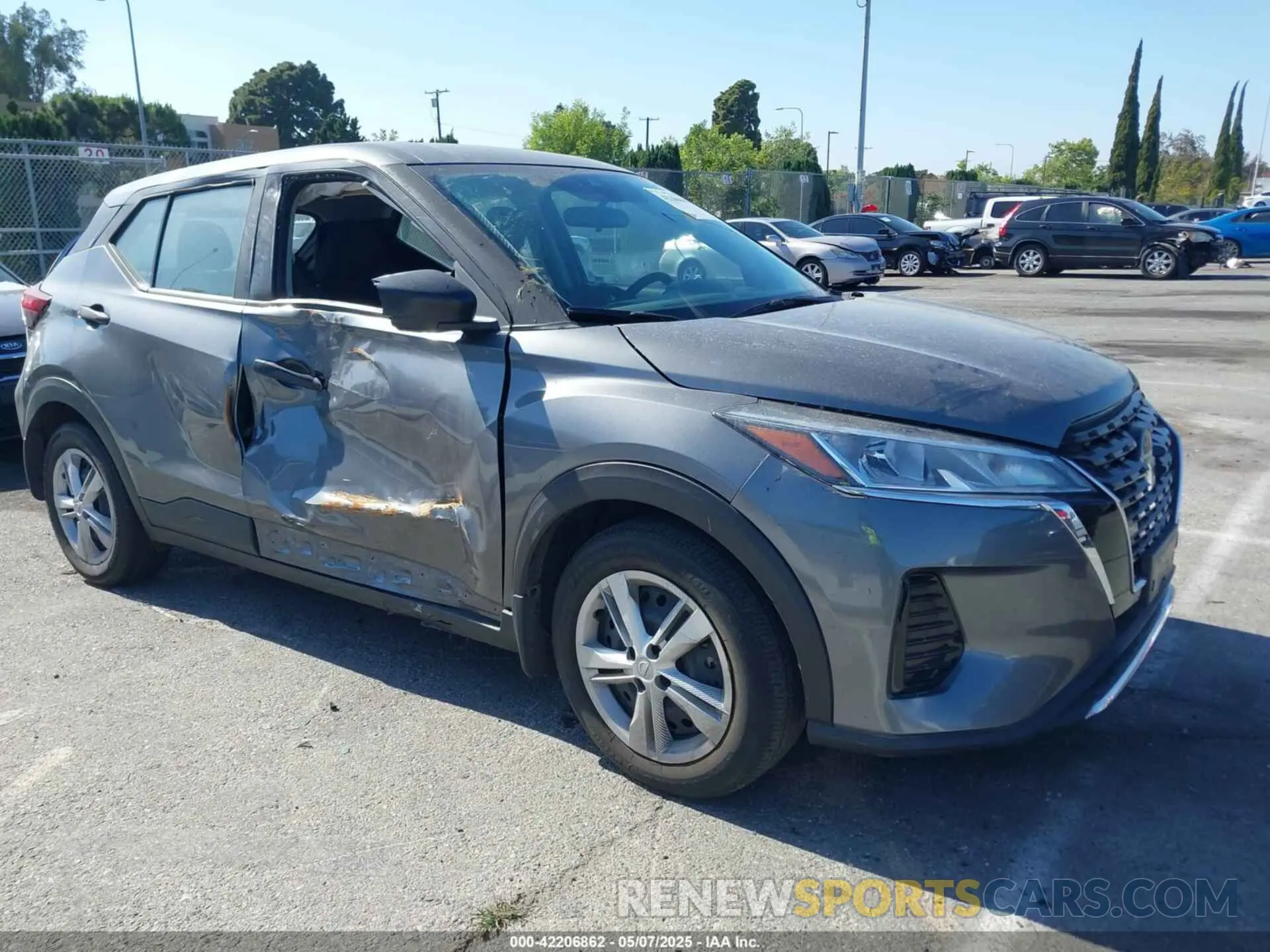 1 fotografías del automóvil dañado 3N1CP5BV2ML528505 NISSAN KICKS 2021