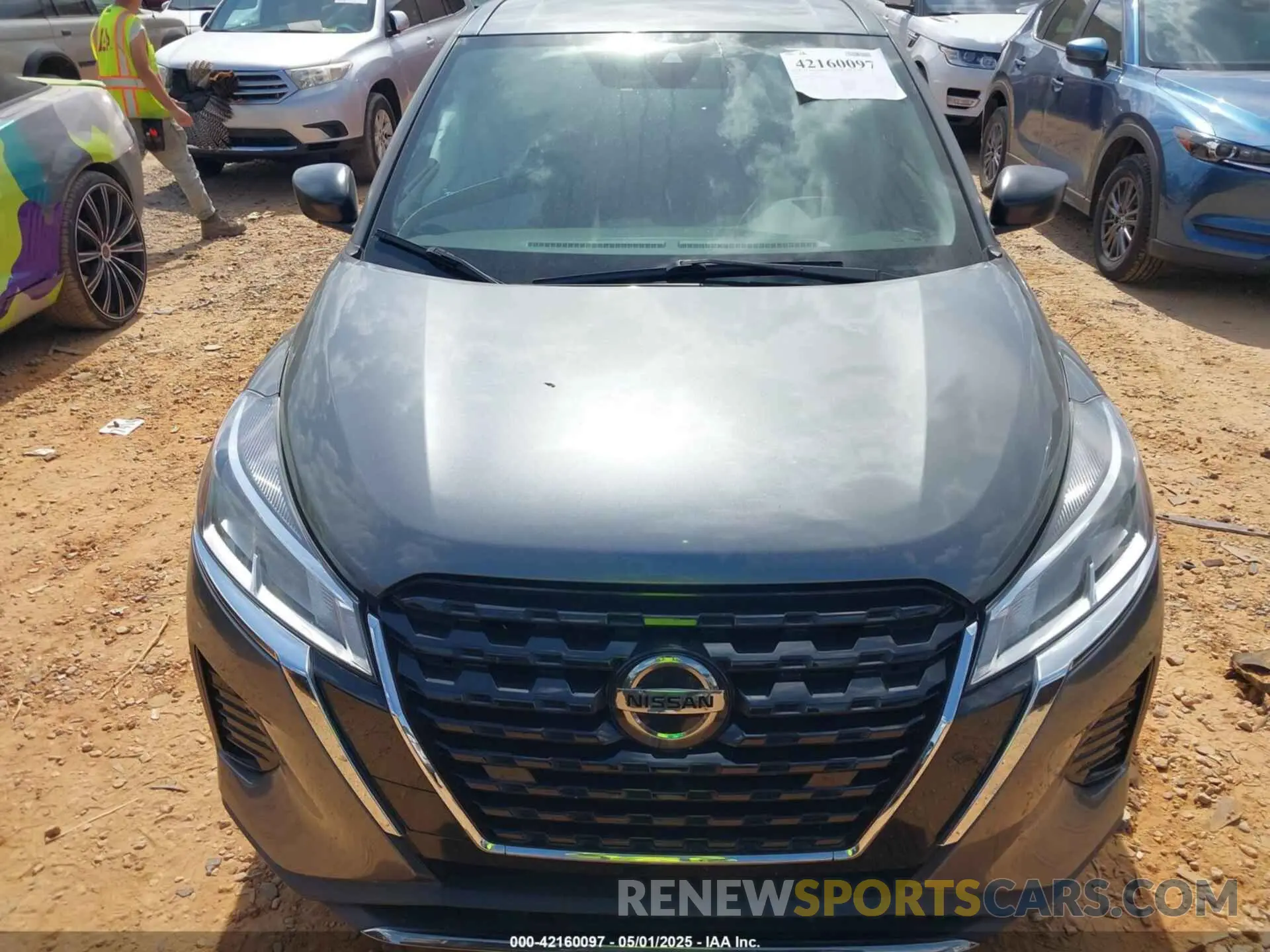 12 fotografías del automóvil dañado 3N1CP5BV3ML537164 NISSAN KICKS 2021