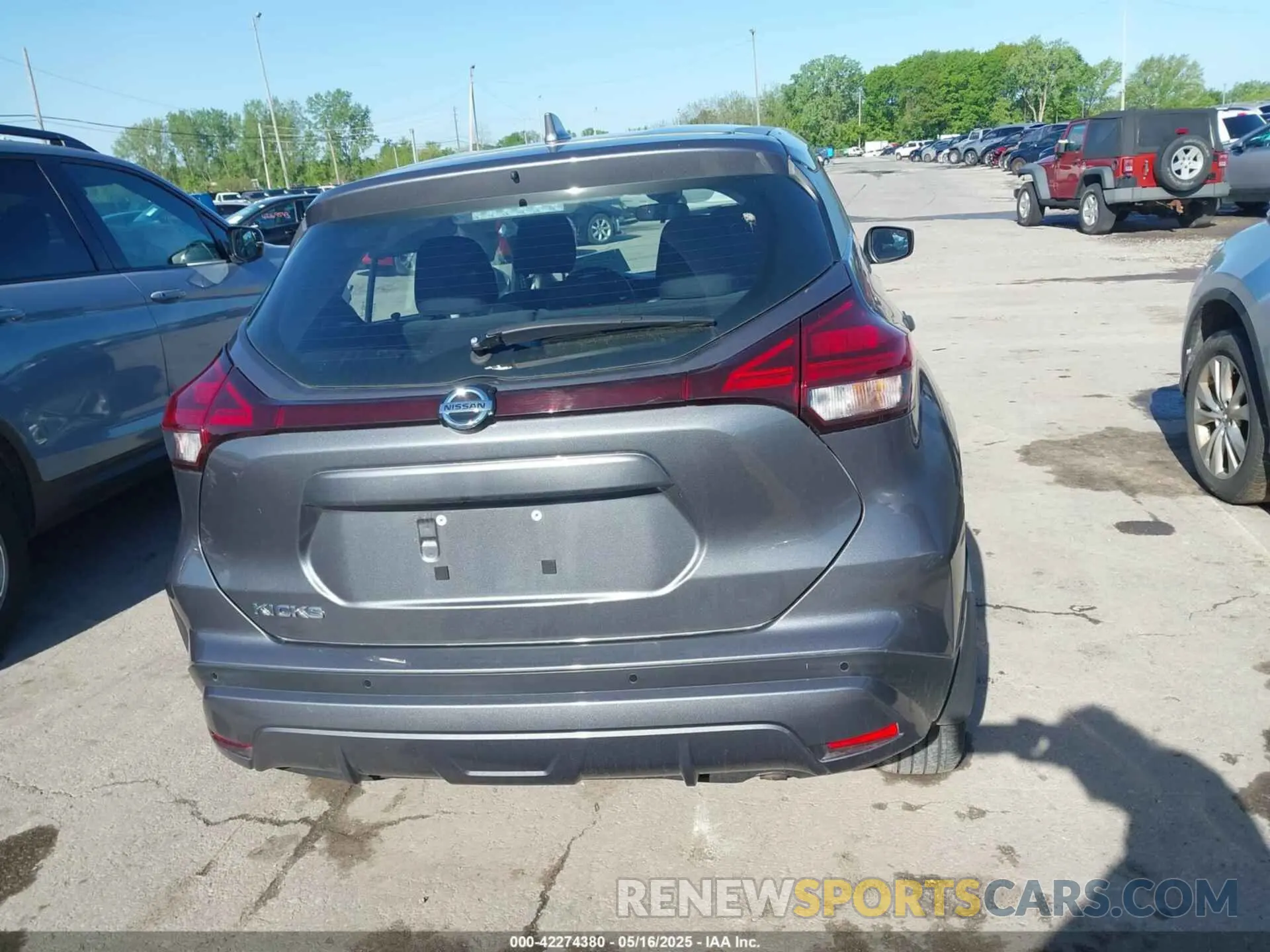 16 fotografías del automóvil dañado 3N1CP5BV3ML551937 NISSAN KICKS 2021
