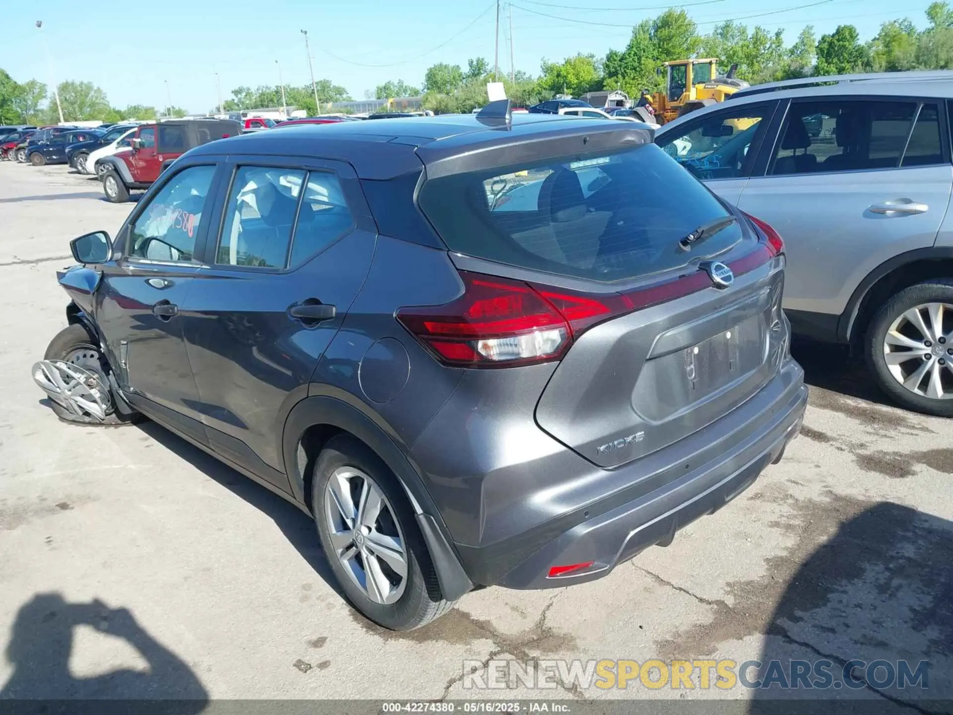 3 fotografías del automóvil dañado 3N1CP5BV3ML551937 NISSAN KICKS 2021