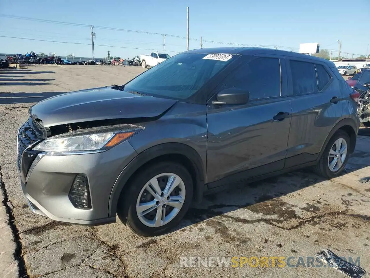 1 fotografías del automóvil dañado 3N1CP5BV3ML560170 NISSAN KICKS 2021